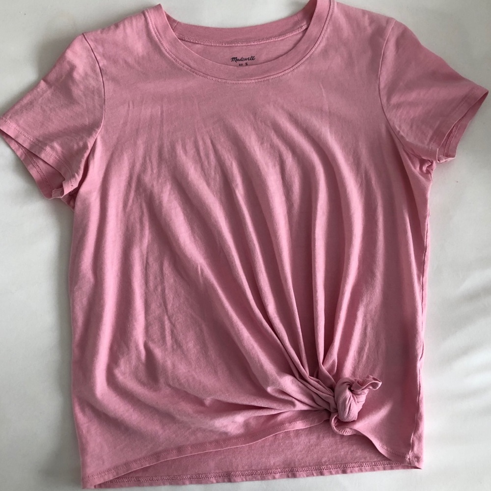 MADEWELL | perfect cotton tie t shirt